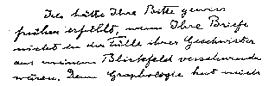 Einstein's Handwriting